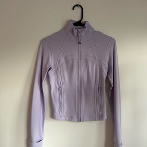 lululemon athletica Light Purple Bomber Jacket